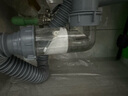 潛水艇（Submarine）CSQ-2C菜盆下水管雙槽水槽防臭省空間下水管ABS材質(zhì)拉伸95厘米 曬單實拍圖
