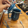 乾唐軒活瓷勢在必得 陶瓷茶杯泡茶杯 茶杯個人專用高端 送人送朋友 寶石藍釉 曬單實拍圖