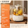 蘇泊爾（SUPOR）全玻璃養(yǎng)生壺 煮茶壺1L迷你養(yǎng)生杯煮茶器花茶壺 恒溫壺 母嬰級 保溫燒水壺316L帶濾網(wǎng)SW-10Y03Q 曬單實拍圖