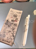 咔巴熊 國風(fēng)按動中性筆學(xué)生專用ST筆頭考試筆高顏值國潮復(fù)古風(fēng)刷題筆速干簽字筆順滑0.5筆芯水筆黑筆 【國風(fēng)蝴蝶】4支裝 曬單實拍圖