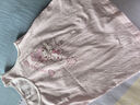 Hello Kitty女童背心吊帶a類兒童家居服中大童女孩打底汗衫薄 AS2002粉色 130 曬單實(shí)拍圖