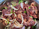 對鼎牛齊齊哈爾烤肉拌肉風(fēng)味生鮮牛肉烤牛肉燒烤食材半成品 嘗鮮烤肉套餐1.5斤(贈蘸料酸菜) 曬單實(shí)拍圖