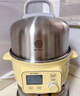 北鼎（Buydeem）【國家補貼】電煮鍋家用迷你電火鍋多功能全自動預(yù)約多用途鍋 【小鵝黃G37 含燉盅+陶瓷蒸蛋盤】 曬單實拍圖