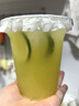 美廚（maxcook）奶茶杯一次性杯子飲品杯咖啡杯500ml 10套帶蓋帶吸管貼紙MCB8204 曬單實(shí)拍圖