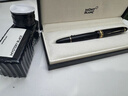 萬寶龍MONTBLANC墨水+意大利彼耐德石墨烯黑色鋼筆禮盒套裝【禮物】 曬單實(shí)拍圖