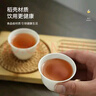 西多米一次性茶杯功夫茶具稻殼杯功夫茶道小杯子碗高端耐熱帶高檔收納架 曬單實(shí)拍圖