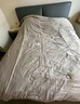 無印良品10%大豆纖維空調(diào)被子四季被芯4斤200x230cm 曬單實(shí)拍圖