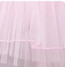 s.lemon兒童舞蹈服女童春夏短袖芭蕾舞連體裙演出服公主裙練功服形體服 櫻花粉 130 （建議身高110-120cm） 曬單實(shí)拍圖