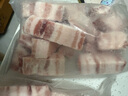 京東跑山豬去皮五花肉塊凈重4斤 烤肉炒菜食材 新鮮速凍 紅燒肉原料 曬單實(shí)拍圖