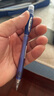 派通（Pentel）AX105W糖果色自動鉛筆 0.5mm不易斷芯學(xué)生繪圖考試用活動鉛筆尾帶橡皮 藍(lán)色單支裝 曬單實拍圖