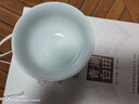 景德鎮(zhèn)（jdz）景德鎮(zhèn)官方陶瓷家用隔熱防燙飯碗套裝6個(gè)碗組合宋代影青米飯湯碗 蓮花6碗套裝 曬單實(shí)拍圖
