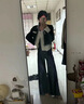 蕓蕁外套女2025新款小香風(fēng)鉆扣粗花呢外套女秋新款感假兩件小眾拼接氣 黑色【高品質(zhì)加內里】 XS 曬單實(shí)拍圖