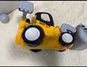 匯樂玩具早教遙控工程車1-3歲挖掘機(jī)汽車玩具推土機(jī)玩具車生日周歲禮物 曬單實拍圖