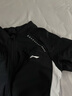 李寧（LI-NING）泳衣女連體裙式游泳衣遮肚顯瘦抗氯速干溫泉泳裝546 黑色 XXL  曬單實(shí)拍圖