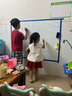 飛博士90*120cm軟白板墻貼不傷墻可移除磁性小白板辦公寫字板掛式磁力黑板家用可擦兒童涂鴉墻紙 曬單實(shí)拍圖