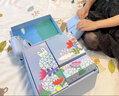 INSTAX富士instax立拍立得 一次成像相機(jī) mini12精美禮盒 海島繡球 含10張fafa花邊相紙 曬單實拍圖