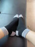 雪茜曼襪子男款短襪抗菌防臭拼色青少年男襪精梳棉透氣吸汗運動(dòng)短筒襪 曬單實(shí)拍圖
