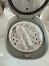 美的（Midea）電飯煲0涂層電飯鍋5L大容量316L不銹鋼內膽4-5人無(wú)涂層家用多功能微壓電飯煲MB-RE576S 曬單實(shí)拍圖