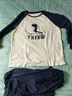 貓人兒童睡衣男童長(cháng)袖長(cháng)褲a類(lèi)純棉家居服中大童男孩全棉舒適透氣套裝 曬單實(shí)拍圖