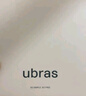 ubras虞書欣同款鉆石紗夾心軟支撐花瓣杯文胸內(nèi)衣女胸罩 背勾-燕麥奶 M 曬單實拍圖