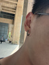 銀術(shù)原創(chuàng)設(shè)計(jì)《龍鱗》純銀耳環(huán)男士素圈耳圈高端男生耳釘男款龍年耳飾 Y328- 龍鱗耳環(huán)-單只 曬單實(shí)拍圖