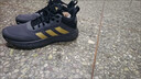 adidas OWNTHEGAME 2.0低幫團(tuán)隊款實戰(zhàn)運動籃球鞋男子阿迪達(dá)斯 灰色/黑色/金色   41 曬單實拍圖