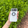 路杰森適用蘋果16手機(jī)殼磁吸殼iPhone16promax散熱鏡頭全包蘋果15防摔支架大視窗13pm高級(jí)感ip14男女12 【象牙白】Magsafe磁吸-自帶鏡頭膜-送鋼化膜 蘋果16 ProMax 曬單實(shí)拍圖