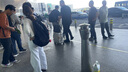 馬登工裝 法式三袋夾克燈芯絨撞色拼接外套重磅純棉白牛翻領(lǐng)上衣男秋 米白色 M 曬單實(shí)拍圖