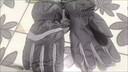 涼汘冬季滑雪手套男女保暖加絨觸屏防凍手套騎行電動(dòng)車防風(fēng)防寒棉手套 男士對(duì)勾-黑色 均碼 1雙 曬單實(shí)拍圖