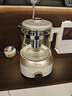美的（Midea）全玻璃養(yǎng)生壺全自動燒水壺母嬰恒溫電熱水壺花茶壺全包裹護底防碎1.5L MK-YS15B201 曬單實拍圖