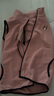 暇步士（Hush Puppies）【學(xué)院風(fēng)】童裝兒童男女大童秋季新款簡(jiǎn)約經(jīng)典版搖粒絨馬甲 淺粉 150 曬單實(shí)拍圖