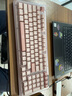 羅技（Logitech）ALTO KEYS K98S 琥珀系列 AI客制化無線機(jī)械鍵盤 熱插拔大理石軸 靜音軸 粉色 曬單實(shí)拍圖