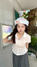 LZJV貝雷帽女春夏2025新款日系可愛(ài)云朵蝴蝶結(jié)花朵蓓蕾透氣八角畫(huà)家帽 天藍(lán)色(可調(diào)節(jié)) 曬單實(shí)拍圖
