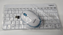 羅技（Logitech）MK245 Nano 鍵鼠套裝 無(wú)線鍵鼠套裝 辦公鍵鼠套裝 緊湊型 可調(diào)支架 帶無(wú)線2.4G接收器 白 曬單實(shí)拍圖