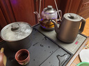 友家鋪子（Biooner）純鈦全自動(dòng)上水壺 鈦合金電熱水壺 茶臺燒水壺 茶桌茶幾一體機嵌入式泡茶壺茶具電茶爐套裝 1L 純鈦燒水壺（雙壺上水）三合一 曬單實(shí)拍圖