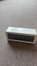 無印良品（MUJI）電子鐘（附帶大聲鬧鐘功能）擺臺式夜光時鐘 LAB7CC3S 白色 長149*寬53*高56mm 曬單實拍圖