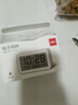 得力（deli）兒童節(jié)禮物多功能電子鬧鐘兒童臥室智能床頭鐘開學(xué)學(xué)生專用起床神器白LE102開學(xué)必備禮物開學(xué)季 曬單實(shí)拍圖