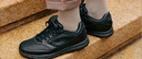 斯凱奇（Skechers）男士商務(wù)鞋秋季厚底通勤板鞋休閑鞋軟底舒適上班鞋77156 曬單實(shí)拍圖