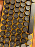 羅技（Logitech）POP KEYS無線藍(lán)牙鍵盤 機(jī)械鍵盤無線辦公鍵盤筆記本電腦雙模手機(jī)平板ipad鍵盤MAC小巧便攜外接鍵盤 熱力黃 曬單實(shí)拍圖