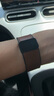 BHO適用蘋(píng)果手表表帶apple watch s10/ultra2表帶真皮iwatch s9/8/7/6/5/4/se真皮磁吸扣手表帶 曬單實(shí)拍圖