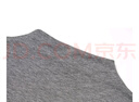 茵曼羊毛立領T恤2025秋女裝新款疊穿內(nèi)搭修身長袖打底衫 花灰色 L 曬單實拍圖