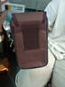 察今牛津布手機包男穿皮帶手機袋橫豎款耐磨防水手機套掛腰上工地腰包 棕色豎款7寸 曬單實(shí)拍圖