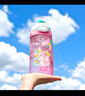 contigo康迪克塑料杯男女學(xué)生運(yùn)動(dòng)水杯龍口鎖扣杯 草莓棉花糖450ml 曬單實(shí)拍圖