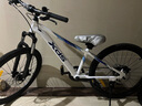 喜德盛青少年山地自行車(chē)2025款北極星PRO鋁合金車(chē)架7速 星空白 24英寸 曬單實(shí)拍圖