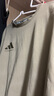 阿迪達(dá)斯 （adidas）t恤男夏季運(yùn)動(dòng)透氣輕薄寬松棉短袖 橄欖綠/綠棕 L  曬單實(shí)拍圖