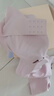 ubras提托側(cè)收大杯背勾文胸大胸顯小女士內(nèi)衣女聚攏胸罩 蘭花煙XL 曬單實拍圖