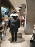波司登冬季羽絨服女款短款翻領(lǐng)大毛領(lǐng)新國標90絨商場(chǎng)同款外套 曬單實(shí)拍圖