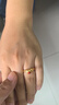 曼卡龍【原創(chuàng)首發(fā)】萌寵系列蘋果賓狗可愛小羊黃金戒指足金定價(jià) 蘋果賓狗 13號(hào) 曬單實(shí)拍圖