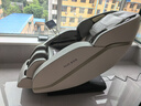 奧克斯（AUX）4D按摩椅家用2026十大品牌雙SL導軌捶打揉全身多功能智能語(yǔ)音零重力太空艙父母親節禮物實(shí)用送爸媽 至雅白灰【機身加大+雙推桿設計+SL導軌機械手】 曬單實(shí)拍圖
