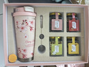 掌畔生日禮物女送媽媽長(cháng)輩高檔精致保溫杯禮盒花茶伴手禮定制送女老師 粉-保溫杯禮盒套餐八 曬單實(shí)拍圖